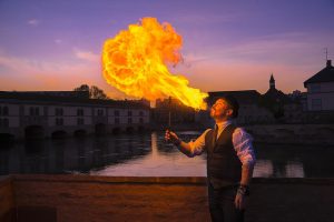 man-with-fire